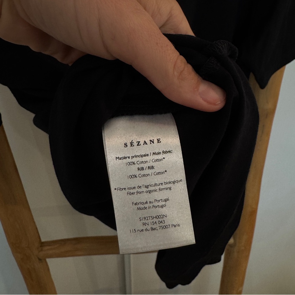 SEZANE | cotton tee - Picture 4 of 4